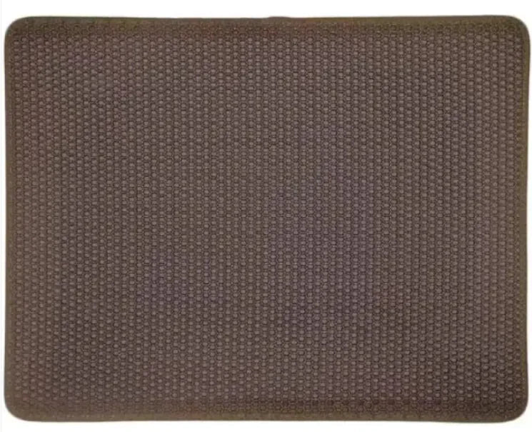 Dual-Layer Cat Litter Mat