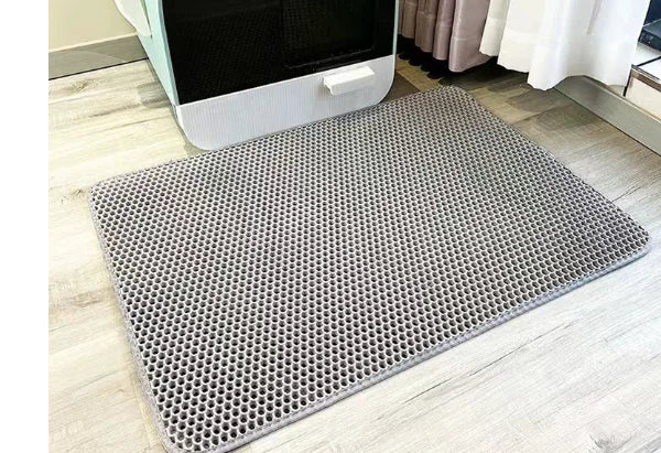 Dual-Layer Cat Litter Mat